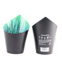 plastic flower pot sleeves for retail packaging